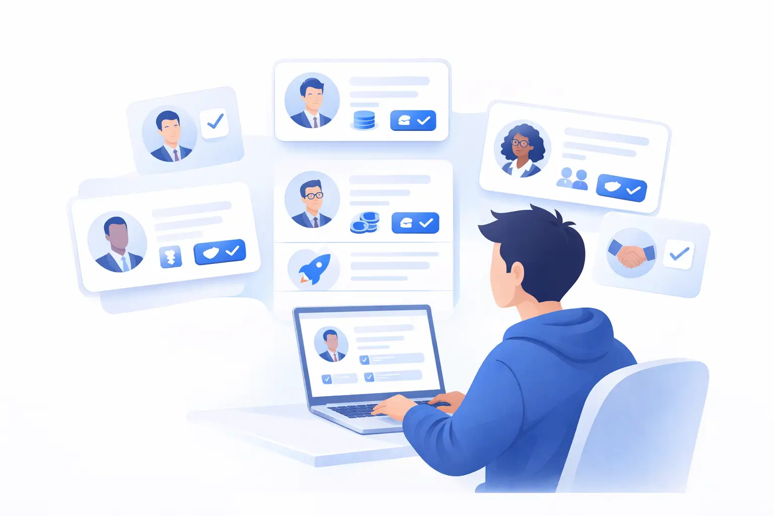 Example startup search