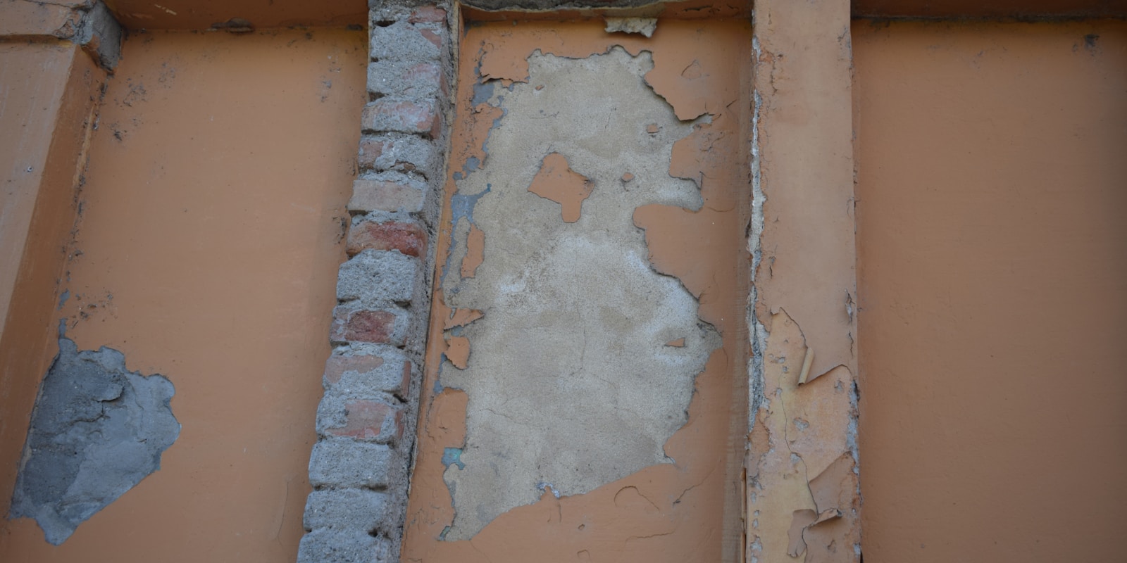 peeling wall paint
