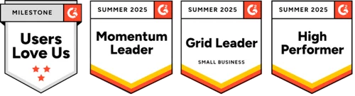 G2 Badges Plattformpartner