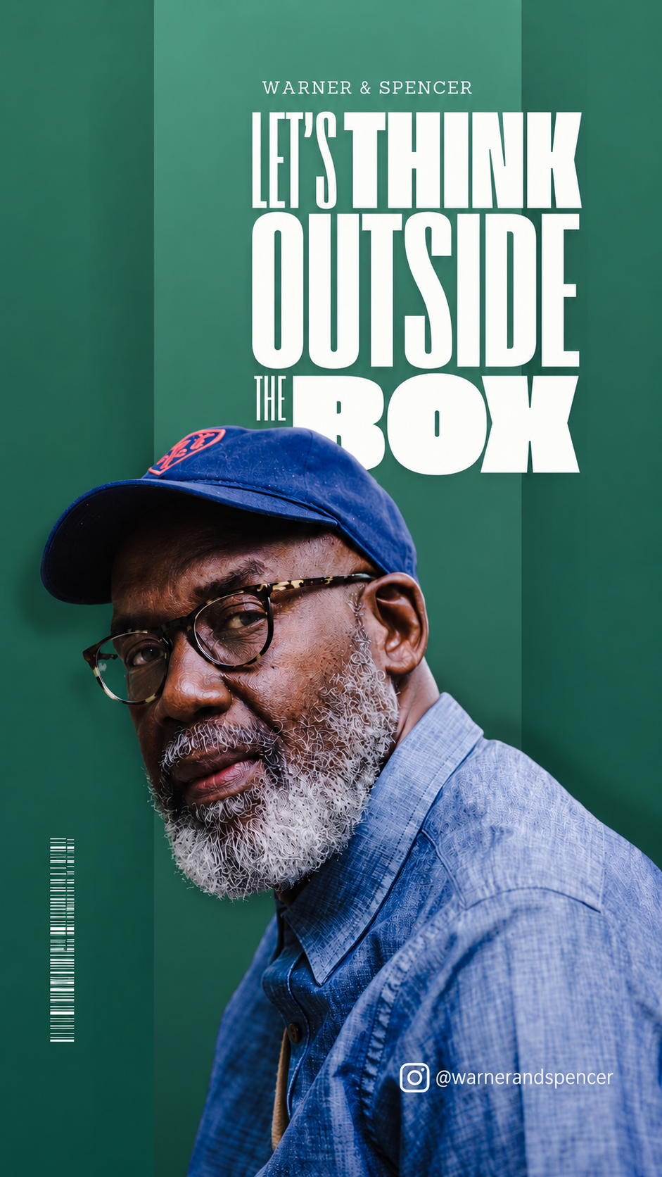 Menswear brand story ad designed for a retail client