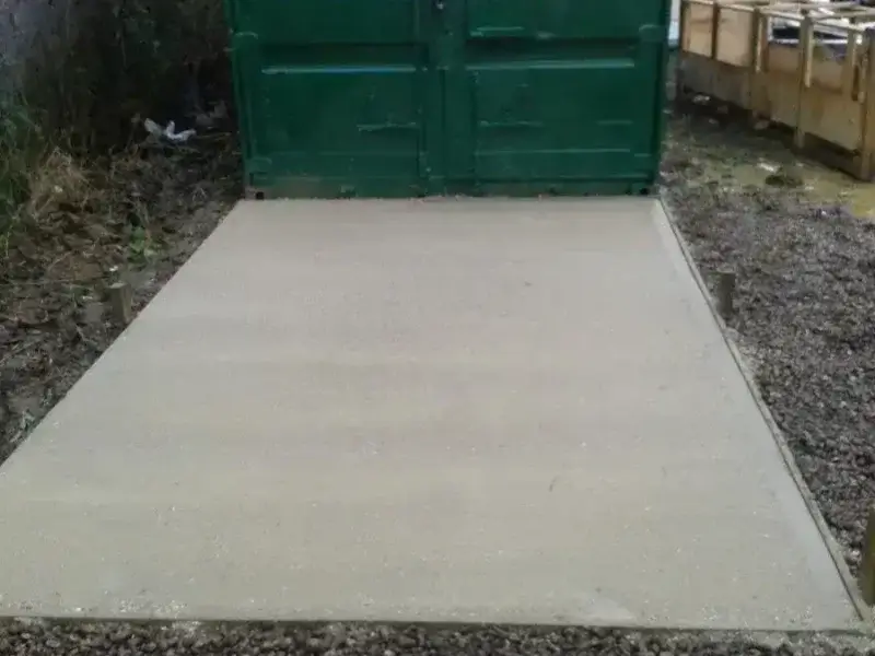 Concrete driveway and patio work completed in Norwich Norfolk by Canary Guttering Services