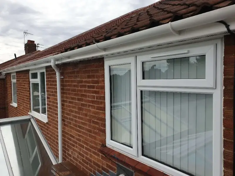 Gutter cleaning work completed in Norwich Norfolk by Canary Guttering Services
