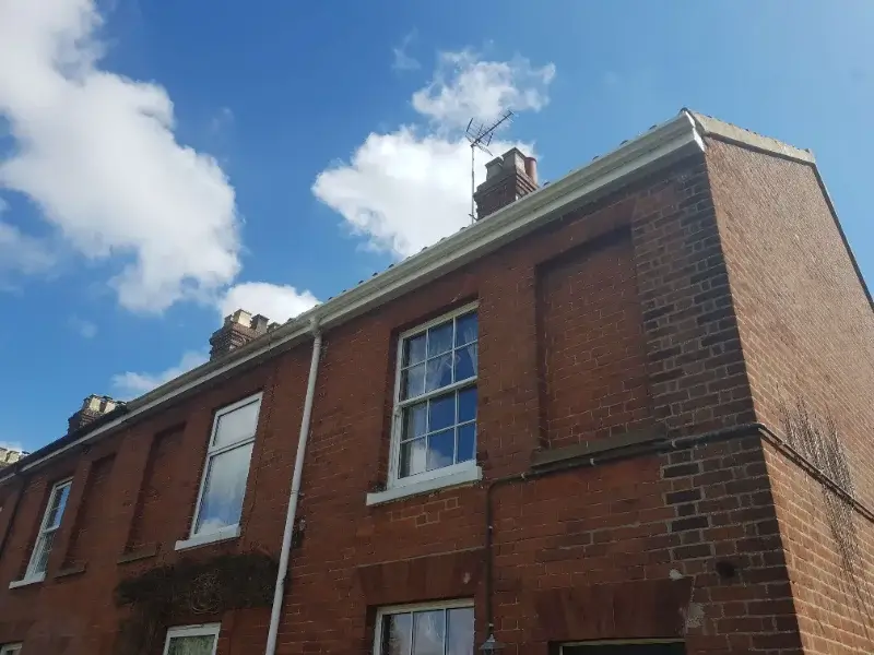 Gutter replacement work completed in Norwich Norfolk by Canary Guttering Services