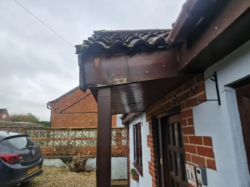 Household repair work completed in Norwich Norfolk by Canary Guttering Services