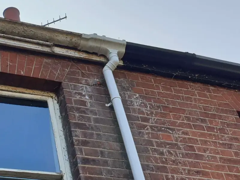 Gutter replacement work completed in Norwich Norfolk by Canary Guttering Services