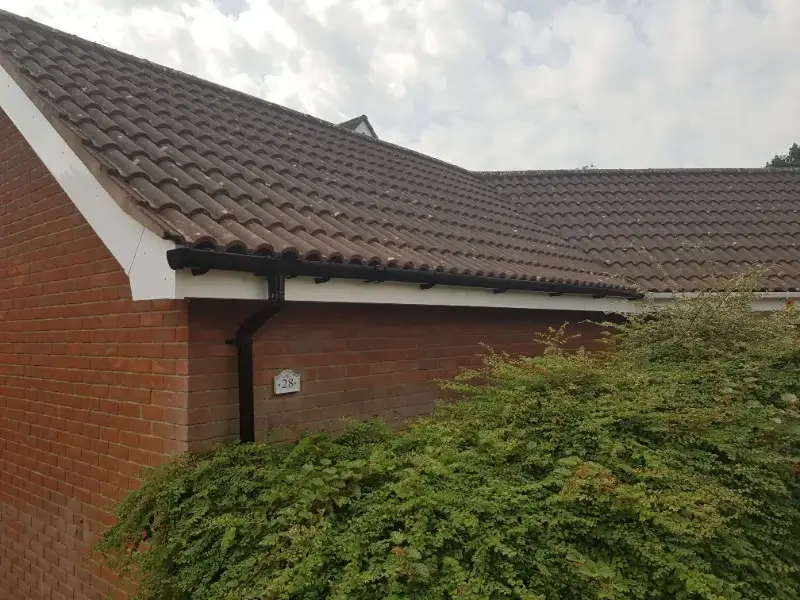 Gutter cleaning work completed in Norwich Norfolk by Canary Guttering Services