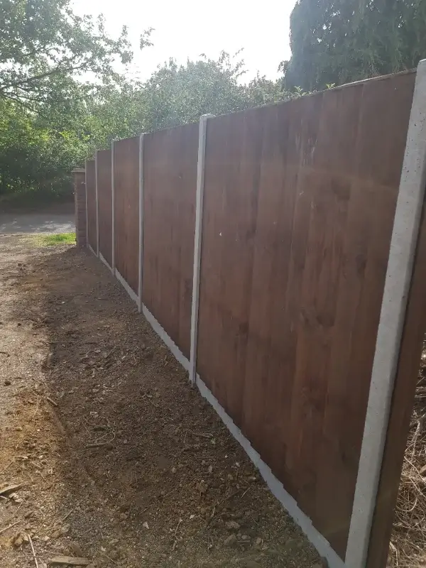 Fence installation and repair work completed in Norwich Norfolk by Canary Guttering Services