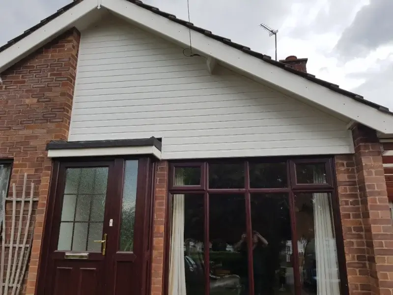 Exterior cladding services in Norwich Norfolk by Canary Guttering Services