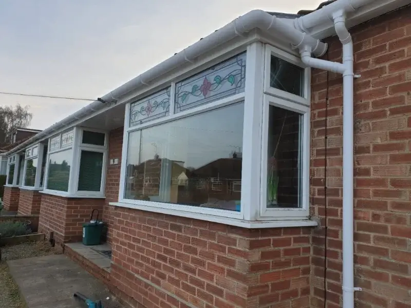 Gutter replacement work completed in Norwich Norfolk by Canary Guttering Services
