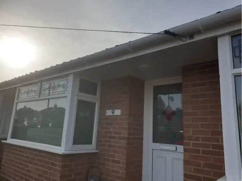 Soffit installation work completed in Norwich Norfolk by Canary Guttering Services
