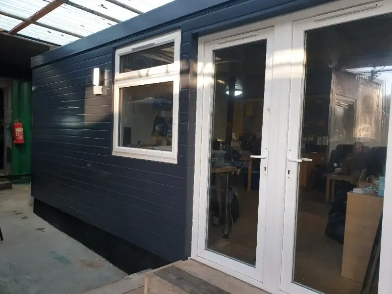 Exterior cladding work completed in Norwich Norfolk by Canary Guttering Services