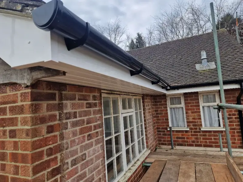 Gutter replacement work completed in Norwich Norfolk by Canary Guttering Services