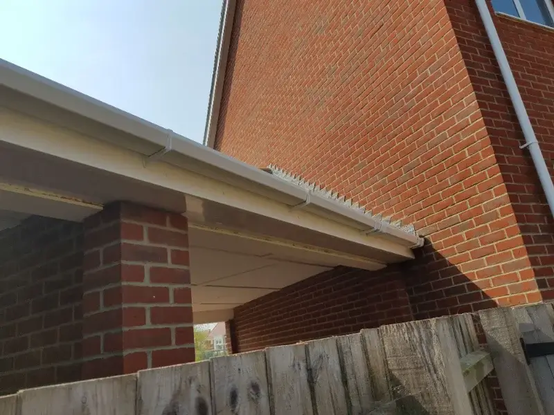 Gutter cleaning work completed in Norwich Norfolk by Canary Guttering Services