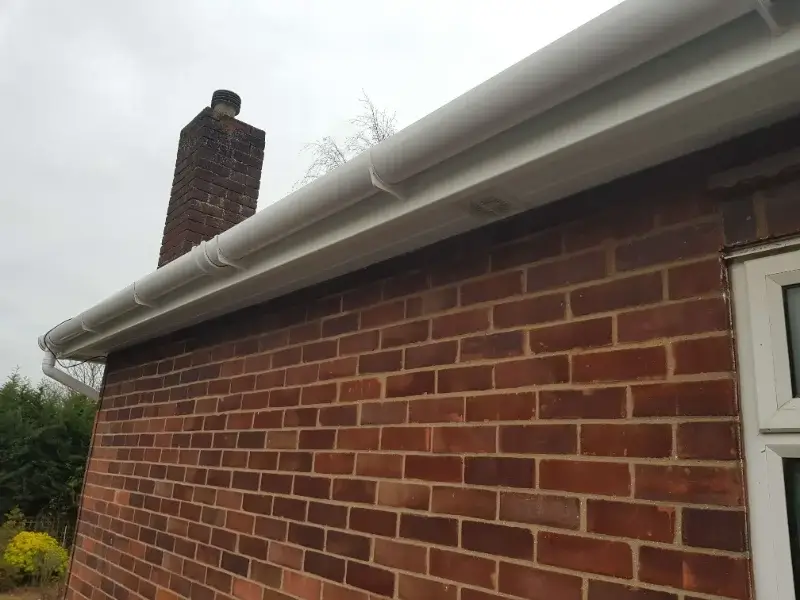 Gutter replacement work completed in Norwich Norfolk by Canary Guttering Services