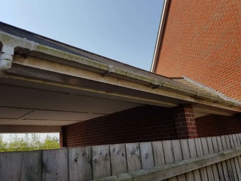 Gutter cleaning work completed in Norwich Norfolk by Canary Guttering Services