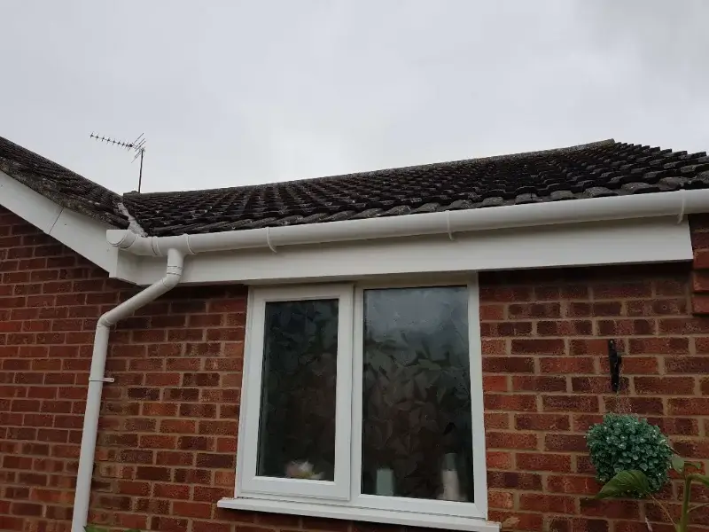 Gutter replacement work completed in Norwich Norfolk by Canary Guttering Services