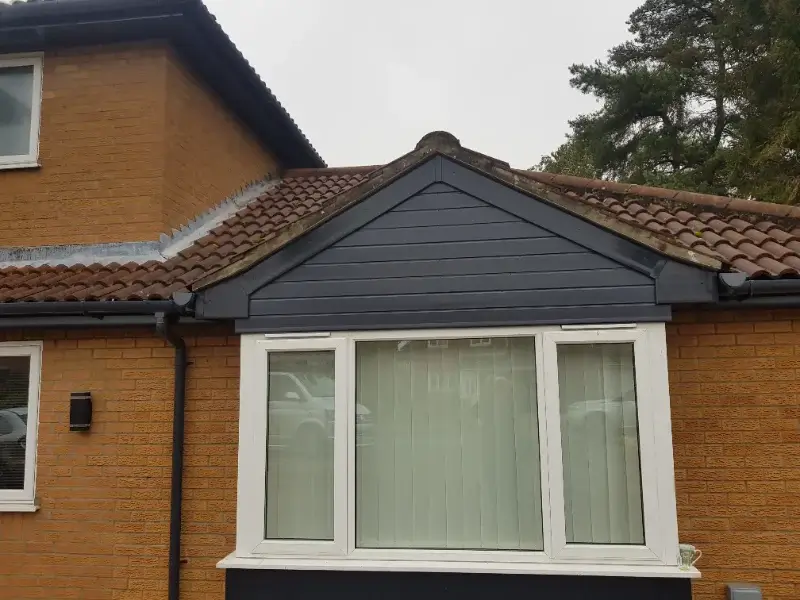 Exterior cladding work completed in Norwich Norfolk by Canary Guttering Services