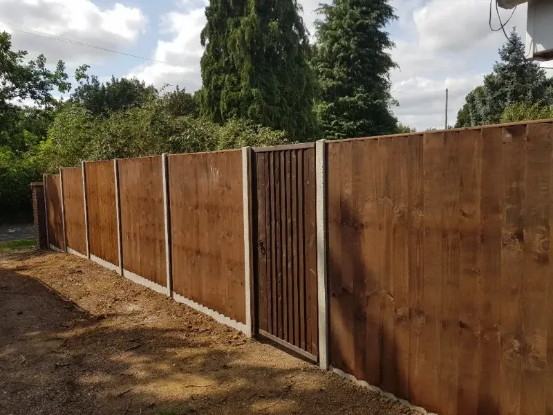 Fence installation and repair work completed in Norwich Norfolk by Canary Guttering Services