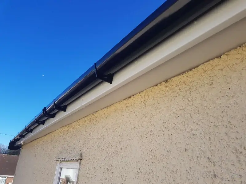 Gutter replacement work completed in Norwich Norfolk by Canary Guttering Services