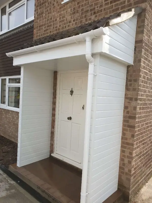 Gutter replacement work completed in Norwich Norfolk by Canary Guttering Services