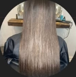 Long ash straight hair by Fly Girls Ipswich