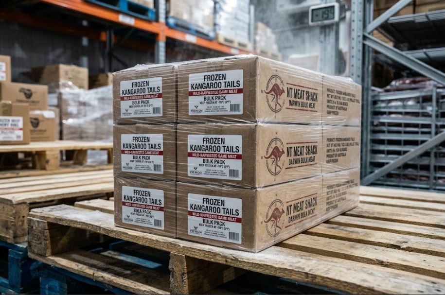 NT Meat Shack bulk meat Darwin including beef, pork, buffalo, goat and kangaroo wholesale boxes