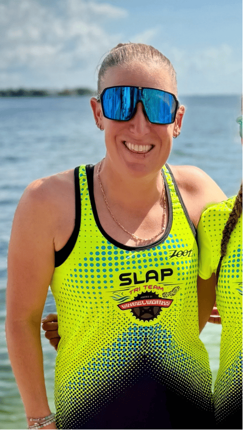 Coach Jodie Stimpson, professional triathlete