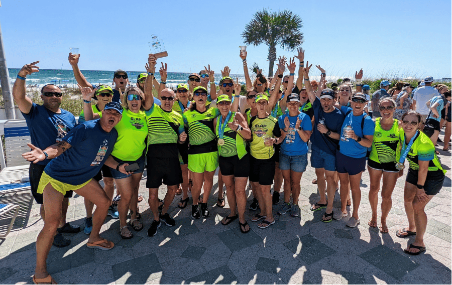 SLAP Tri Team at Ironman 70.3 Gulf Coast 2022