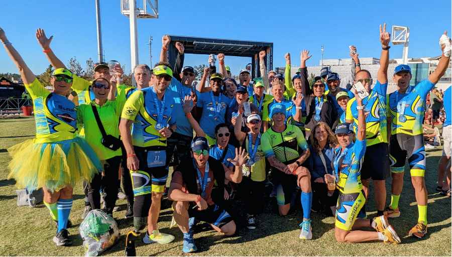 SLAP Tri Team at Ironman 70.3 North Carolina 2023
