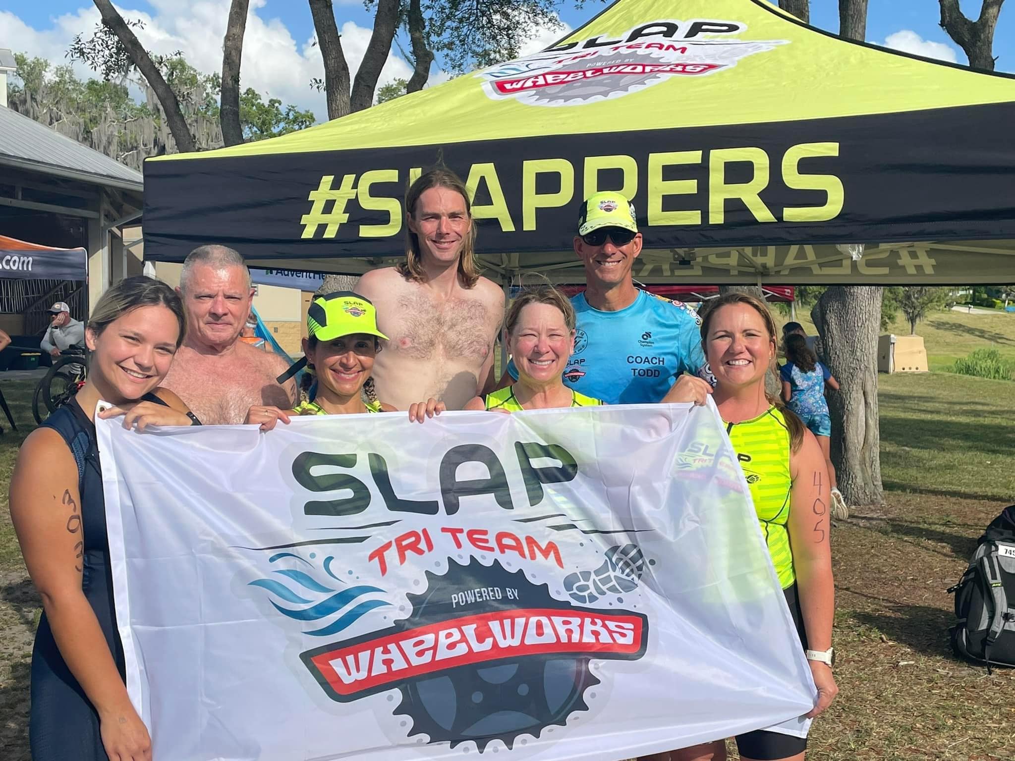 Try-a-Tri graduates at their 2022 sprint triathlon