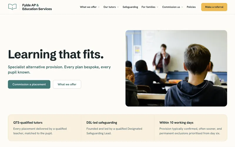 Fylde AP website