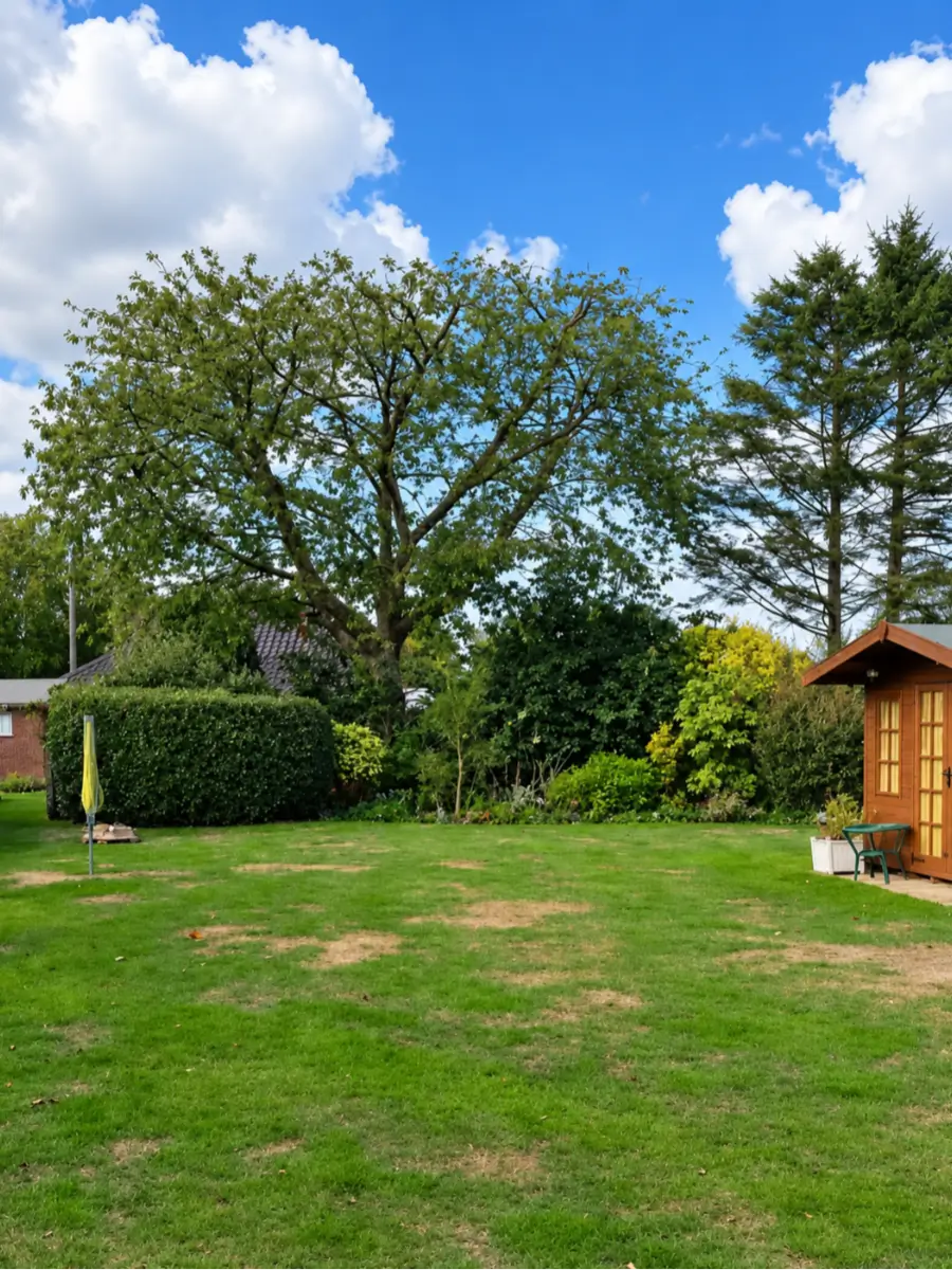 Crown reduction — the tree after the work