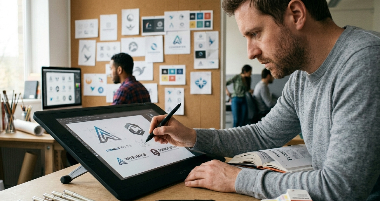 Human Designed Custom Logos for Small Businesses