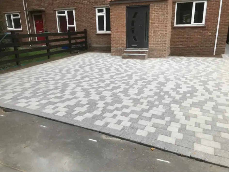 Practical driveway layout for busy homes.