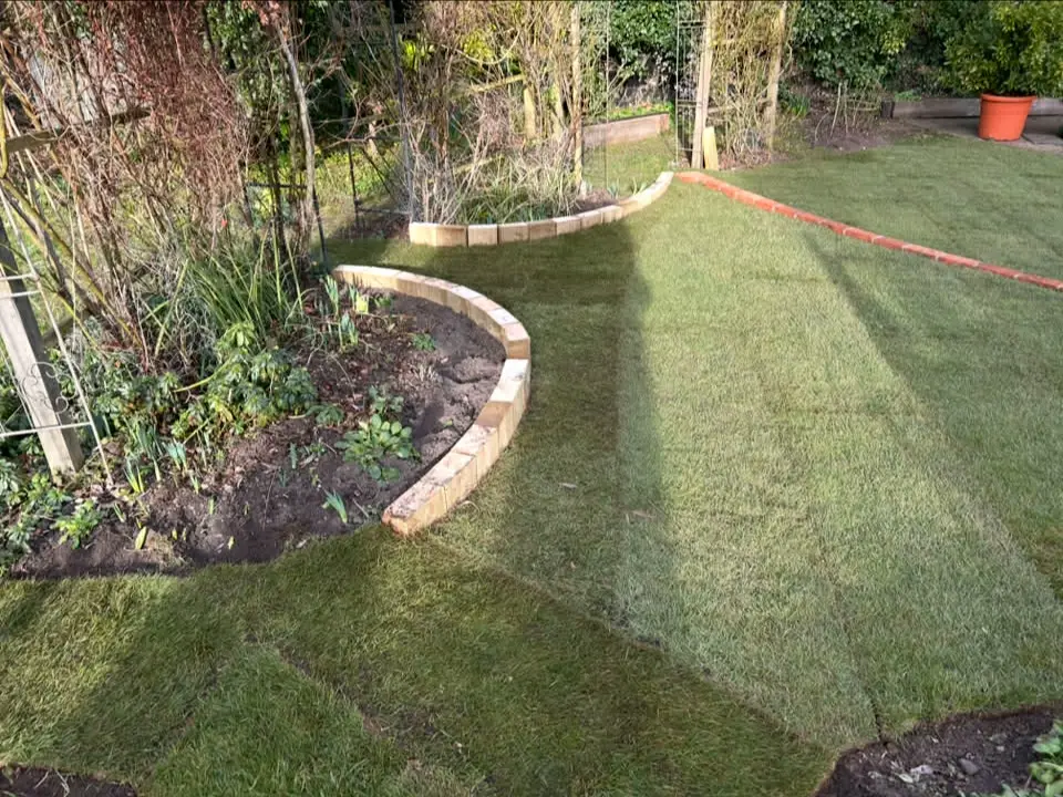 Planting designed to screen neighbouring properties.