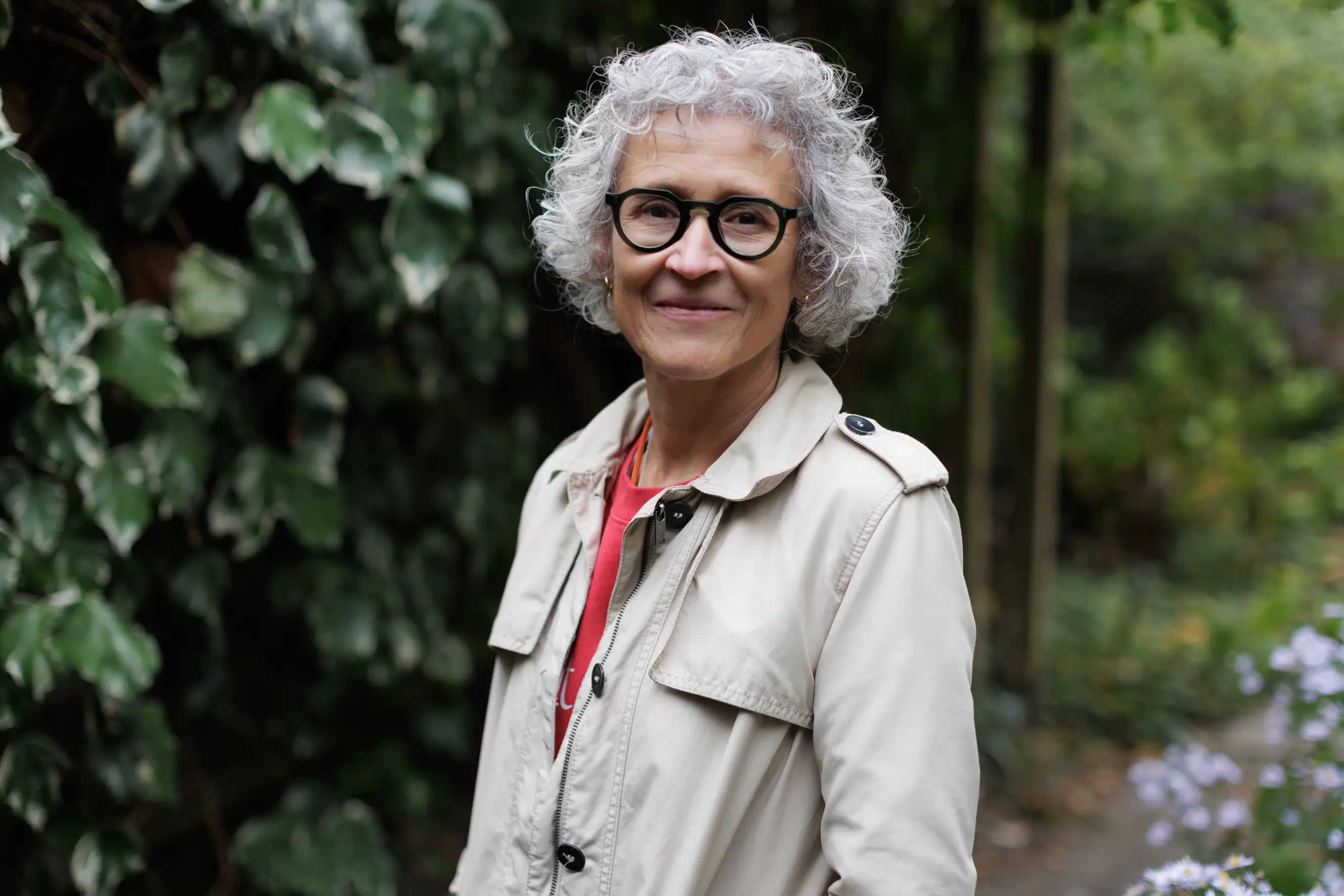 Alice, founder of Sinensis Gardens — an Anglo-French garden designer based in south London