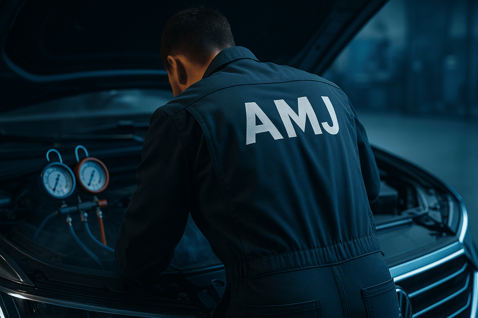 Airco service bij AMJ Garage in Dilbeek