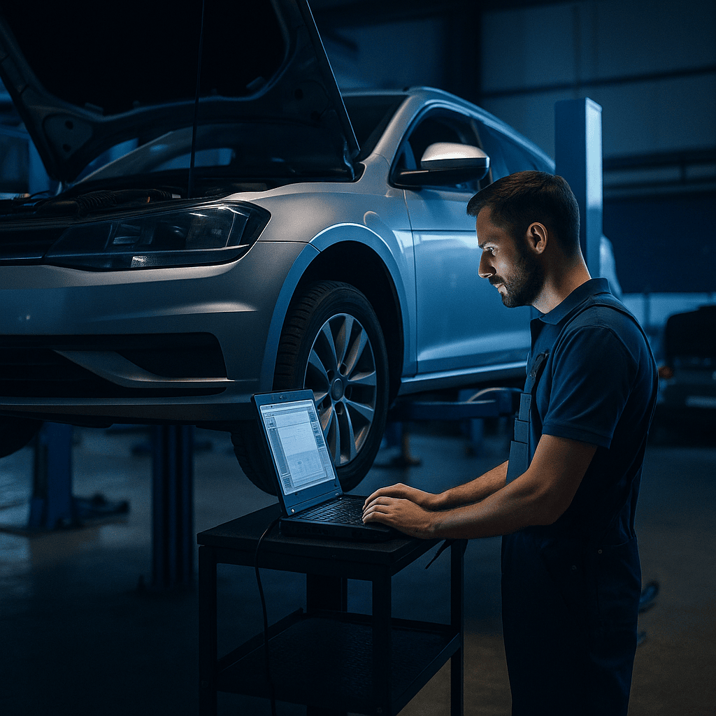 Auto herstelling en diagnose in garage Dilbeek Vlaams-Brabant