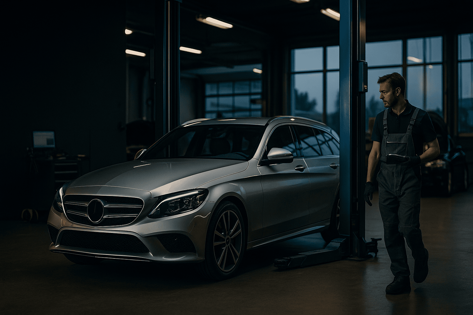 Mercedes-Benz onderhoud en garage AMJ Dilbeek