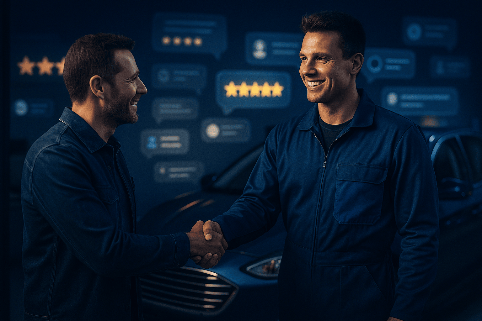 Tevreden klanten bij AMJ Garage Dilbeek