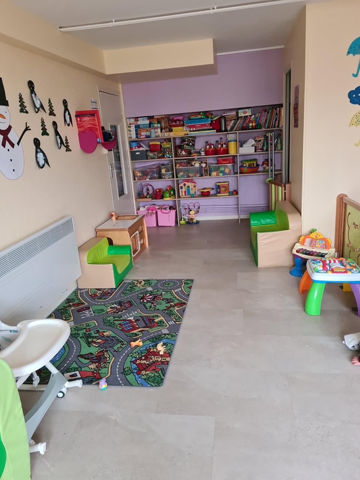 Vue intérieure de la micro-crèche