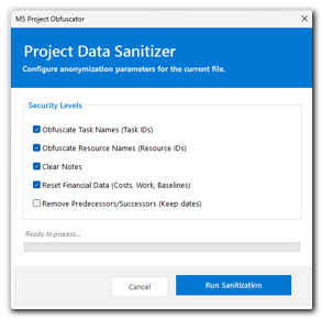 Scrubbing parameters choice